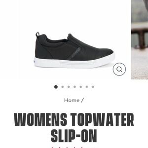 Xtratuf Black Topwater Slip-On Shoes Womens 9